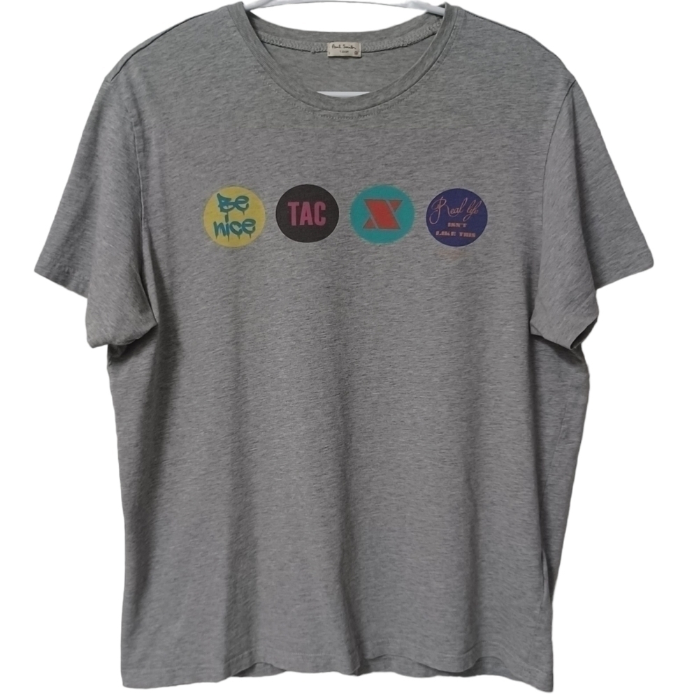 Paul Smith organic cotton repeat circles t shirt top